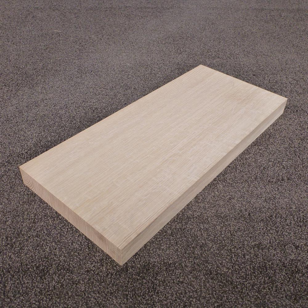 レッドオーク　柾目　450×33×200　（仕上げ加工済み商品）